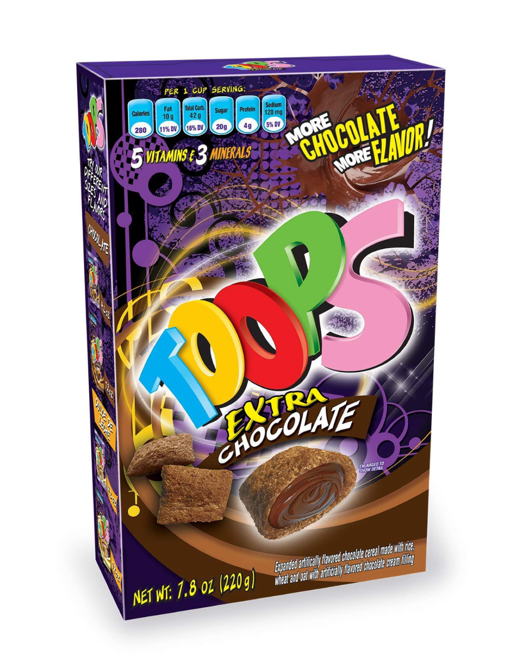 Toops Extra Chocolate 220g.